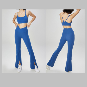 Top Deportivo de Yoga para Mujer con Tirantes Finos, Acolchado, Cuello Halter y Diseño Fruncido para Pilates y Fitness - Product Image 2
