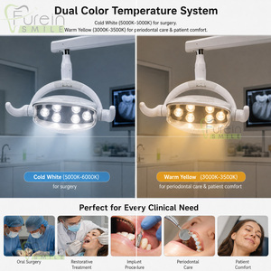 Lampe LED dentaire à induction pour implant, 6 LED sans ombre, pour fauteuil dentaire, avec lampe LED de clinique - Product Image 6