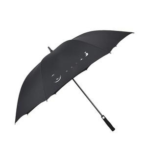 Parapluie de golf de haute qualité de 30 pouces avec cadre en fibre de verre, vente en gros, grand, résistant au vent, 210T pongee, cadeaux d'affaires, impressions de logo, luxe - Product Image 6