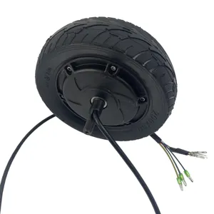 8 Inch <strong>Electric</strong> Bicycle Scooter Wheel Fat Tire 200*90 8''wheel Brushless Toothless <strong>Hub</strong> E Bike Front Wheel - Product Image 1