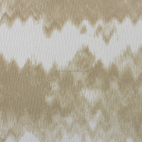Nouveau design 100 % polyester, impression numérique évidée avec tissu Aoli pour le marché indien