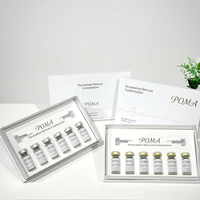 Boîte d'emballage pour flacon de peptides avec couvercle et base, boîte cadeau en carton personnalisée avec logo estampé à chaud, luxe, pour produits médicaux et cosmétiques, vente en gros