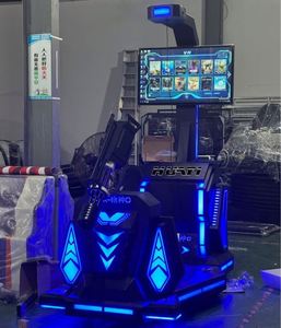 High Quality 9D VR Gatling <b>Shooting</b> Arcade Game Machine Metal Construction for Indoor Adventure Parks Shopping Malls Parks - Product Image 1