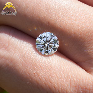 Diamant de laboratoire cultivé en vrac certifié IGI 1CT-2CT, taille brillant, CVD HPHT, DEF VVS VS1, marque Goldleaf, pour la fabrication de bijoux - Product Image 4