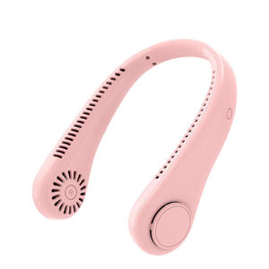 Portable Neck Fan Rechargeable Wearable Fan Hands Free Personal Cooling Fan Bladeless USB Fan for Home Office Outdoor Travel - Product Image 2