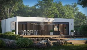 Maisons préfabriquées de luxe petites maisons modernes et portables Construction durable Maisons individuelles Cabane de vacances pour enfants Retraite de luxe - Product Image 2