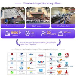 Clôture de style Shenzhen Hong Kong, galvanisée à chaud, standard profonde, à un ou deux niveaux, clôture routière, trottoir, isolation, clôture municipale - Product Image 4