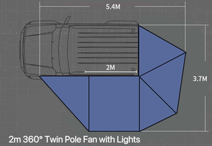 360 gradi disossati a forma di ventaglio <span class=keywords><strong>auto</strong></span> tenda laterale campeggio <span class=keywords><strong>auto</strong></span> di grandi dimensioni conto lato esterno alla guida <span class=keywords><strong>auto</strong></span> tenda a baldacchino - Product Image 6