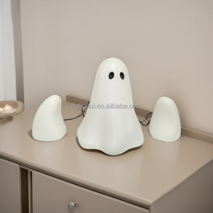 เทศกาลผี โคมไฟผีสีขาวสำหรับตกแต่งบรรยากาศปาร์ตี้ฮาโลวีน - Product Image 6