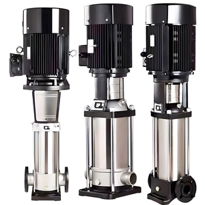 Pompe verticale multi-étages en acier inoxydable CDL CDLF pour le surpressionnement de l'eau et les applications industrielles - Product Image 2