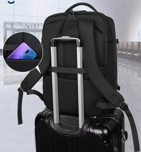 Zaino da Viaggio Leggero ed Estensibile, Casual e alla Moda, per Uomo e <span class=keywords><strong>Donna</strong></span>, Grande Capacità, Borsa per Laptop in <span class=keywords><strong>Oxford</strong></span> Impermeabile e Resistente - Product Image 5