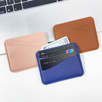 Dompet Kartu Kustom Berkualitas Tinggi dari Kulit PU untuk Pria dan Wanita