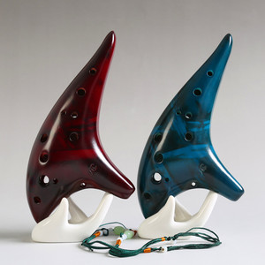 Ocarina de Cerámica de 12 Orificios, Instrumento Musical con Sonido Perfecto, para Interpretación Musical, Gran Venta - Product Image 6