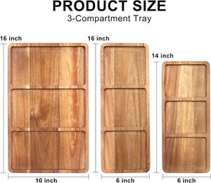 Wooden <strong>Fruit</strong> Platter for Storage &amp; <strong>Display</strong> - Product Image 5