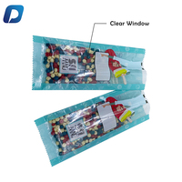 Sac d'emballage de Popsicle recyclable en plastique PE sac sous vide de crème glacée congelée thermoscellé imprimé personnalisé utilisation de nourriture et de gelée pour bébé