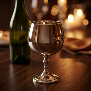 Silver Plated Brass Luxury Durable <b>Goblet</b> for Party Use - Product Image 1