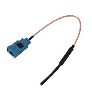 2 Câbles Adaptateur Antenne Fakra Z Mâle Vers SMA Mâle 15 Cm - Pour GPS, Radio Voiture, Bluetooth, 4G