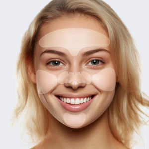 OEM temizle görünmez sivilce yamalar yanak çene alın tam yüz büyük hidrokolloid akne sivilce yamalar - Product Image 1