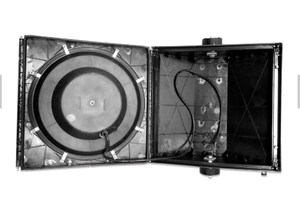 Señal de desaceleración de carretera, luz led solar de advertencia de tráfico, amarilla, parpadeante, roja, lenta, 300mm - Product Image 4