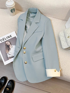 Blazer para Mujer, Primavera 2026, Nuevo Modelo, Casual, Elegante, Sofisticado, Llamativo, Popular Este Año - Product Image 1
