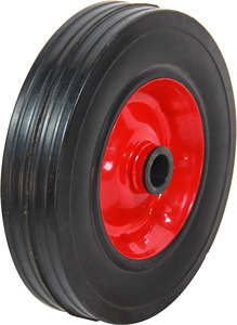 <span class=keywords><strong>Roues</strong></span> de chariot en caoutchouc massif 10*<span class=keywords><strong>2</strong></span>.5 pour la construction, le jardinage, la ferme, le chariot à main, la <span class=keywords><strong>brouette</strong></span> - Product Image 3
