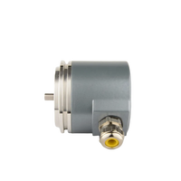 Encodeur Rotatif Absolu RGS M58B Multi-tours/Mon-tours, Axe Solide 58mm, Capteur Photoélectrique 5V, Axe Vertical, Câblage