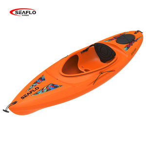 SEAFLO 8.8 pieds prix attractif en plastique une seule personne léger voyage récréatif mer assis dans kayak canoë/kayak - Product Image 5