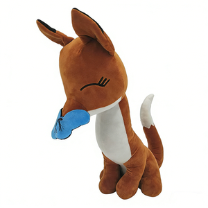 Peluche de zorro personalizado, peluche de zorro adorable, peluche de zorro tierno, peluche de animal del bosque - Product Image 2