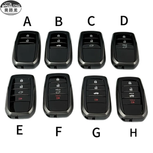 Cangkang Kunci Mobil Pintar untuk Toyota Camry Crown Avalon Land Cruiser Prius <span class=keywords><strong>RAV4</strong></span> Pengganti Kunci Mobil - Product Image 2
