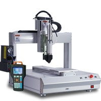 Robot Dispensador de Pegamento Automático de 3/4 Ejes Personalizado, Máquina de Programación CNC, Bomba de Engranajes PLC, Motor de Alta Potencia
