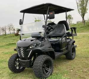 Nouvelle arrivée, voiturette de golf tout-terrain électrique à batterie lithium haute performance, 2+2 places, véhicule de <span class=keywords><strong>chasse</strong></span> - Product Image 2