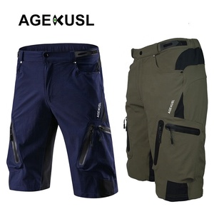 AGEKUSL pantaloni da ciclismo <span class=keywords><strong>corti</strong></span> Casual ad alta densità per bici fuori strada larghi <span class=keywords><strong>pantaloncini</strong></span> estivi in discesa <span class=keywords><strong>MTB</strong></span> - Product Image 3