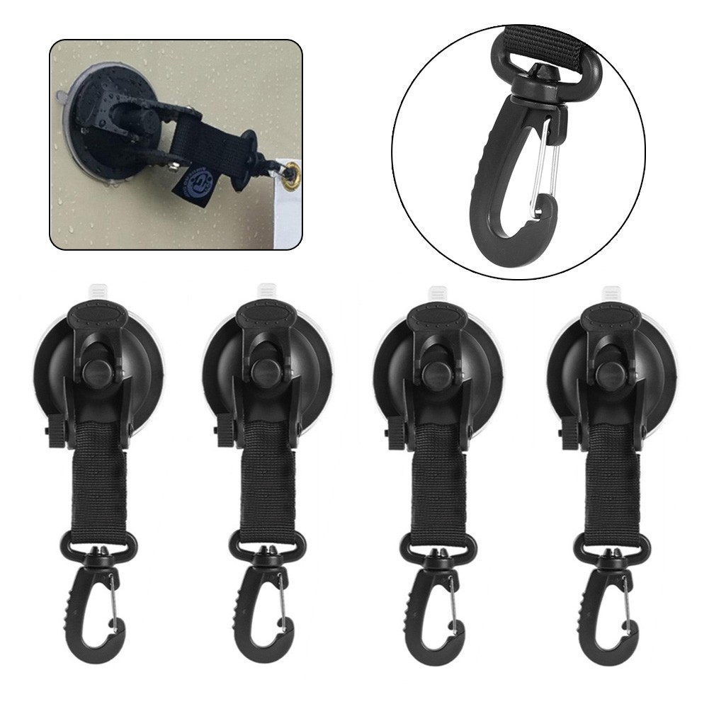 4 round buckles