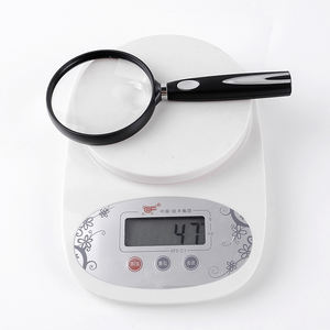 휴대용 107mm 돋보기 4X 6X 독서 유리 렌즈 로고 <span class=keywords><strong>OEM</strong></span> 라이트 안경 스팟 장착 유리 참신 맞춤형 어린이 블랙 - Product Image 6