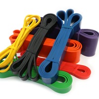 BSTAR - Juego de Bandas de Resistencia para Ejercicio, Portátiles, de Alta Resistencia, 100% Látex, para Gimnasio, de 20 a 50 lb