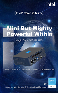 Procesador N100 WiFi6 2,4G 5G Dual LAN Ethernet 4K Pantalla triple de 2. 3 N305 Mini Ordenador de oficina de negocios Nuc Mini Pc Wins 11 - Product Image 5