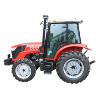 50hp -120hp Tractores agrícolas Mini Tractor 4x4 Mini Tractor de Agricultura de jardín Implementos completos para la venta