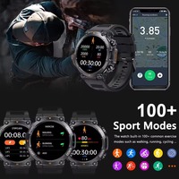 Reloj Inteligente K56PRO con Pantalla Redonda Grande, Llamadas Inalámbricas, Monitor de Actividad Física, Reloj Inteligente Deportivo para Exteriores
