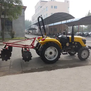 China Wheeled Tractors 25HP 30HP 40HP 50HP Small Farm Mini 4X4 Compact Tractor Garden Tractor Prices For Sale In Nigeria