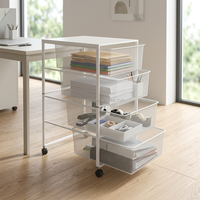 Fournisseur d'usine : Unité de tiroirs en maille d'acier extractibles pour le rangement de vêtements dans les chambres d'hôtel et les buanderies, avec support OEM personnalisé