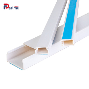 थोक निर्माण सामग्री निर्माता पीवीसी आग Retardant पीवीसी Trunking बिजली तार केबल नाली पाइप Trunking - Product Image 4