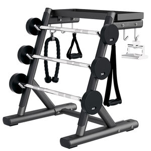 อุปกรณ์ฟิตเนสเชิงพาณิชย์ขายดีจากโรงงานโดยตรง ชั้นวางดัมเบลและบาร์เบลสำหรับคลับกีฬาและศูนย์ออกกำลังกาย - Product Image 5