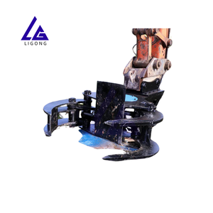 Cisaille hydraulique forestière montée sur excavatrice pour le déchiquetage et la préparation des terrains, avec une conception <span class=keywords><strong>de</strong></span> mâchoires robustes - Product Image 3