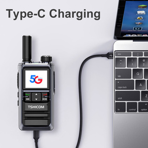 โทรศัพท์วิทยุอัจฉริยะ 200 ไมล์ 500 กม. Zello 5G 4G POC LTE สำหรับการสื่อสารระยะไกล - Product Image 2