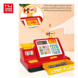 Jouets pour filles 2021, jeu de rôle, caisse enregistreuse pour enfants, simulation de caisse enregistreuse, registrier, kasse, supermarché, jouet de jeu d'imitation - Product Image 6