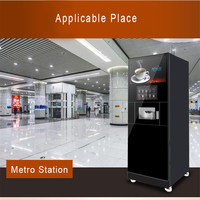 Máquina Expendedora de Café Comercial, Espresso/Cappuccino/Latte, Pantalla Táctil LCD, Monitoreo Remoto, Gestión Basada en la Nube, Múltiples Funciones