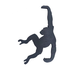 Wooden Monkey <strong>Hook</strong> <strong>for</strong> Kitchen Bag <strong>Key</strong> <strong>for</strong> <strong>Home</strong> Wall <strong>Decoration</strong> Door Shower Clothing Coat Features Adhesive Packaged in Box - Product Image 6