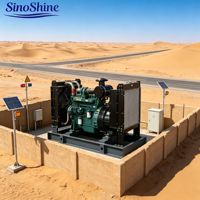 Groupe électrogène diesel monophasé SinoShine 2026 OEM 10 25 35 40 50 kVA CA 60 Hz avec démarrage automatique, ATS, démarrage à distance et faible consommation de carburant