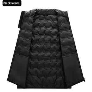 Chaleco Ligero y Cálido de Plumón de Pato Blanco 80 para Deportes al Aire Libre de Invierno, Versión Coreana para Parejas, Envío Directo - Product Image 4