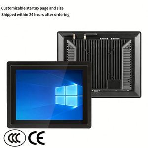 21.5 pouces appel système robuste ITX carte mère 2U AMD serveur écran tactile LCD panneau sans ventilateur 2U ordinateur intégré pour <span class=keywords><strong>IT</strong></span> Miner - Product Image 1